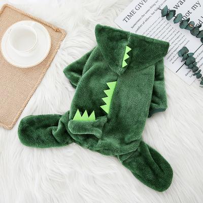 China 2022 New Viable High Quality Dog Costume Set Dinosaur Costume Pet Halloween Clothes for sale