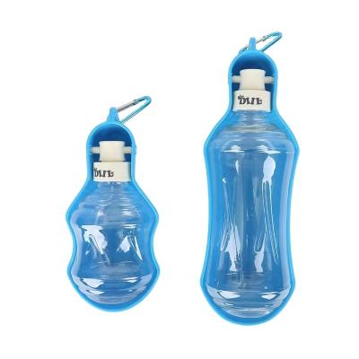 China Viable Portable Mineral Plastic Portable Pet Travel Pet Drinking Water Bottle for sale