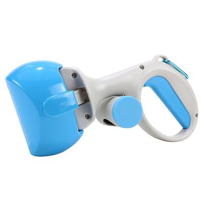 China Viable Manufacturer Factory Pet Dog Pooper Scooper With Poop Bag Dispenser Poop Clip Picker Waste Poo Take Toilet Poop Scoop Catcher for sale