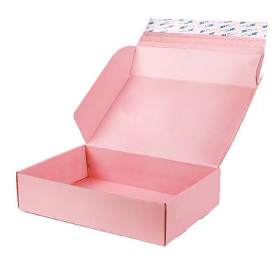 China Recycled Materials Recycled Custom Garment Subscription Cardboard Paper Clothes Packaging Hat Box Shipping Packaging for sale