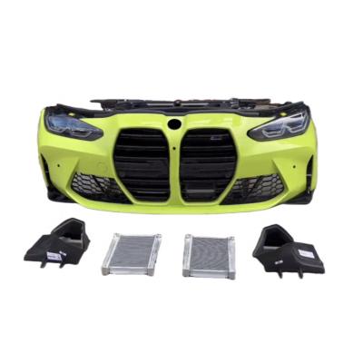 China Plastic For bmw Premium auto parts BMW M3 M4 G80 G82 front bumper body kit for sale