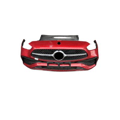 China Plastic Car Bumper For Benz C-class W206 upgrade C63 AMG Body kit front bumper grille 2022 W206 C63 bumper for sale