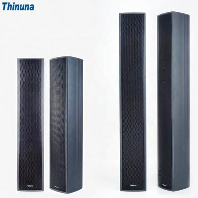 China Plazas Thinuna QL-80 & QL120 Indoor & Outdoor Luxury All Weather Sound Speaker Waterproof Aluminum Column Speaker for sale