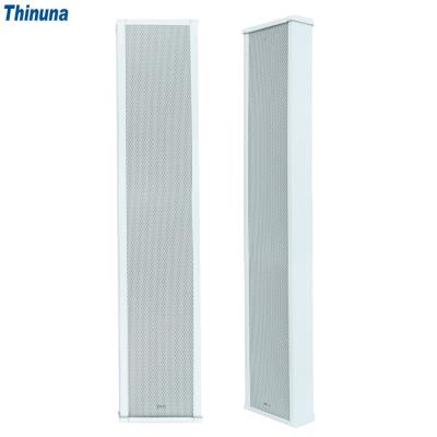 China Fashion Sound PA System Outdoor IP Poe Wall Speaker, Full Range Column 20-80W IP Network Active Waterproof Speaker IP-20/40/80SK III for sale