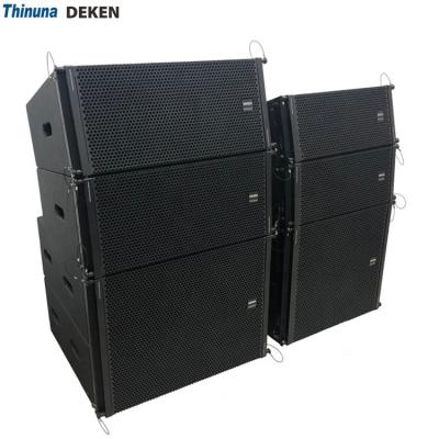 China Dual 10 Inch 3 Unit 2 Way Small Outdoor Sound Reinforcement Performances L210 Loudspeaker Professional Audio System Inverting Passive Line Array Loudspeaker for sale