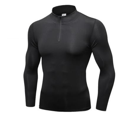 China Sports Breathable Zipper Top Men Running Outdoor Long Sleeve Hooded Leisure Fitness Suit Basketball Training Suit for sale