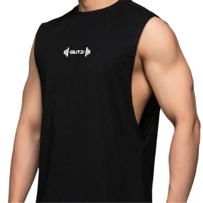 China Breathable Outdoor Running Training Sports Invest Men Fitness Quick Dry Sleeveless T-Shirt Running Training Clothing for sale