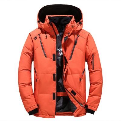 China 2021 winter new down jacket men's casual thick outdoor fashion down jacket men's winter coat promotion anti-wrinkle for sale