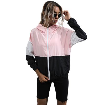 China Women's Clothing QUICK DRY 2021 Fall Pink Casual Blouse Women's Jackets And Coats Baseball Quilted Hooded In Stock for sale