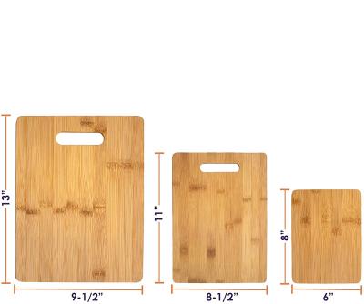 China Kitchen Tableware Bamboo Wooden Cutting Board for sale