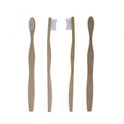 China Custom Bamboo Toothbrush Dropshipping Package and LOGO Eco-friendly Biodegradable for sale