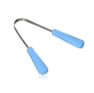 China Hot Selling Tongue Cleaner High Quality Stainless Steel Tongue Cleaner Effectively For Oral Hygiene for sale