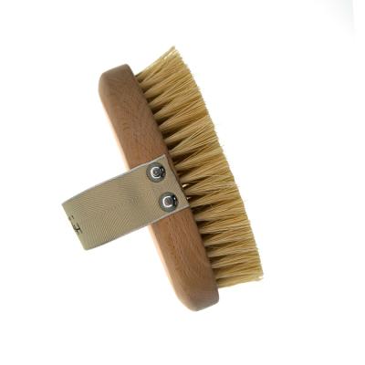 China All Natural Bath Body Brush with Vegan Natural Sisal Brisltels Exfoliating Dry Skin Brush for sale