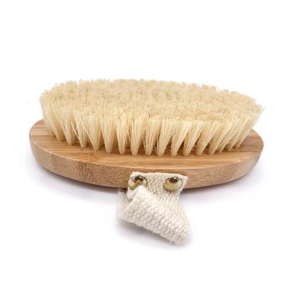 China All Natural Bamboo Handle Bath Body Brush For Removal Dead Skin for sale