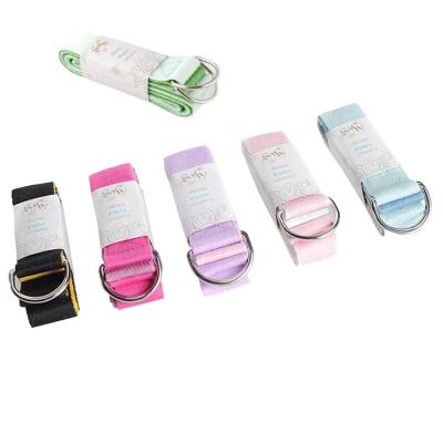 China Durable Fitness Resistance Band Yoga Cotton Blend Training Gym Ballet Exercise Stretch Belt Lightweight/Durable/Portable Belt Anti Slip for sale