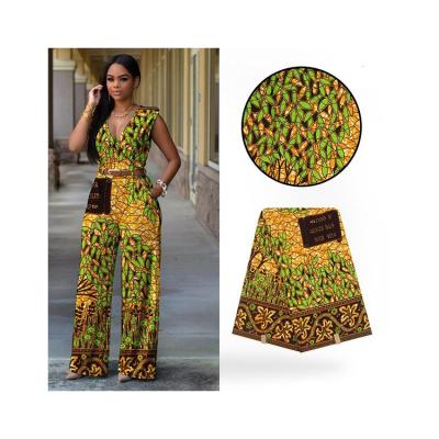 China New Style Sueded Brushed African Wax Printing Soft Microfiber 100% Polyester Garment Fabric for sale