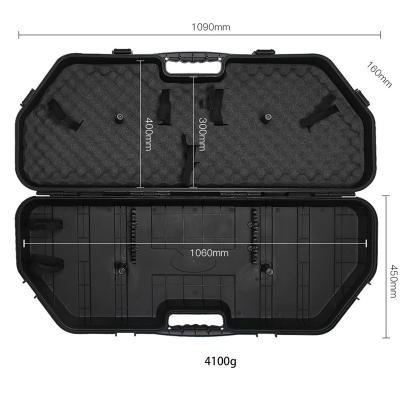 China Hunting Proof Arrow Compound Bow Case Shockproof Archery Hunting Hard PC Bow and Arrow Set Case for sale