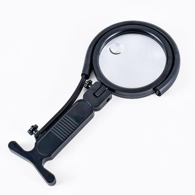 China Hot Selling Hand Held Magnifier Reading Multifunctional Portable Magnifying Glasses Used Magnifying Glass For The Elderly à venda