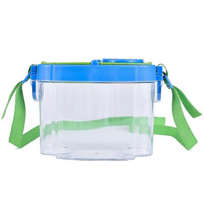 Chine PMMA+ABS+CLOTH Children Exploring Bug Box Magnifier Tool Insect Observation Box Catch Educational Toy à vendre