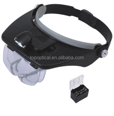 China Headband Plastic Magnifying Glass for sale