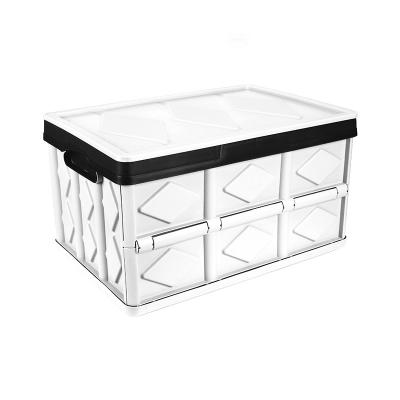 China Viable Folding Storage Boxes 57L Kitchen Storage Box Outdoor Fishing Storage Boxes For Household Use for sale