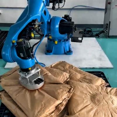 China Black color Robot arm Automatic Palletizing  And Depalletizing by Industrial Robotic Visual Guidance With 3D Vision Camera for sale