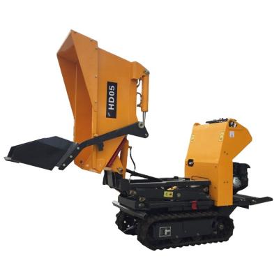 China Mini Rubber Crawler Carrier 500kg 800kg 1000kg Track Dumper For Sale < 4L for sale