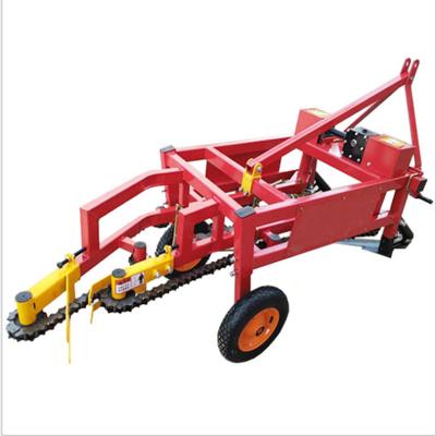 China Tractor Type Sweet Potato Peanut Rice Four Wheel Harvester for sale