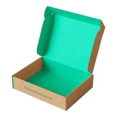 China Recyclable White Color Printing Corrugated Paper Card Box Stationery Daily Necessities Packaging Box Customized for sale