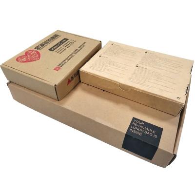 China Recyclable Wholesale Custom Folding Box Printing Corrugated Kraft Packaging Box for sale