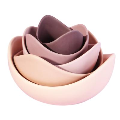 China Nordic Cheap Modern Home Indoor Garden Artificial Wholesale Style Flower Pot Plant Wooden Planters for sale