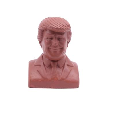 China American Style Wholesale Donald Trump Chia Decorative Pottery Planter with Chia Seeds Included - Plant and Grow Donald Trump Hair for sale