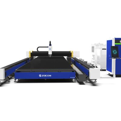 China Water-cooled 6000W 20KW 30KW WATER COOLING Raytools gantry type fiber laser cutting machine For stainless steel metal for sale