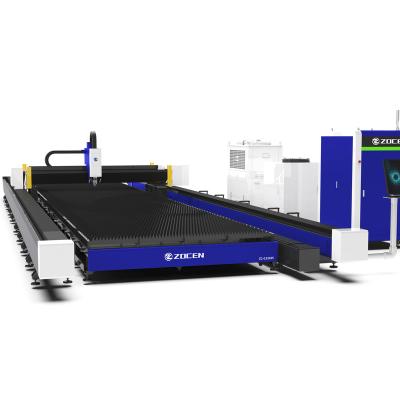 China Water-cooled China Factory Most Cost Effective Ground RailMetal Machinery CNC 6kw to 30kw gantry  type fiber laser cutting machine for sale