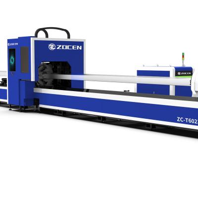 China Water-cooled Zocen laser Automatic Competitive Price High-accuracy 1kw 2kw 3kw 4kw tube and plate fiber laser cutting machine for sale