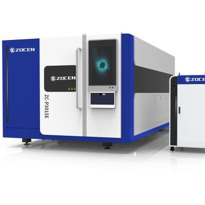 China Water-cooled High quality metal durable machinery enclosed exchange platform fiber laser cutting machine for sale