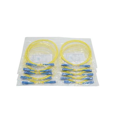 China Original FTTH Factory UPC SC Singlemode Fiber Optic Patch Cord Singlemode Simplex for sale