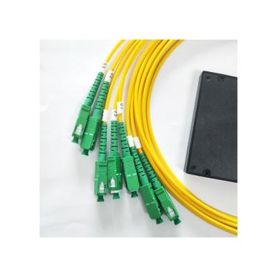 China APC 1x4 Fiber Optic Splitter Cabinet FTTX Network Low Price for sale