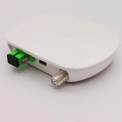 China One Output CATV 1550nm Plastic Fiber Optic FTTH RF Receiver CMW-OR19 for sale