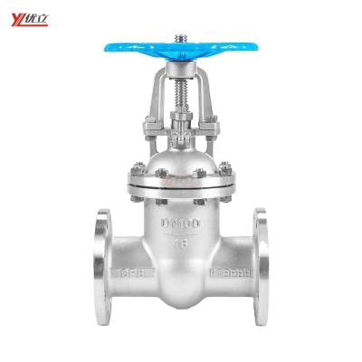 China High Quality Durable Safe And Durable 150LB 300LB 304 High Temperature Anti-Leak ANSI Standard 316 JIS 10K-20K 1.6mp WCB Manual Flanged Gate Valve for sale