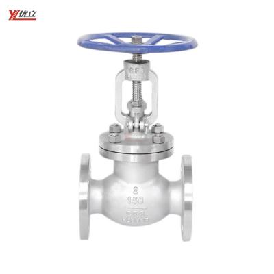 China Safe and Durable High Temperature ANSI 150LB 300LB 304 316 JIS 10K-20K 1.6mp WCB High Temperature Metal Seated Manual Flanged Ball Valve for sale