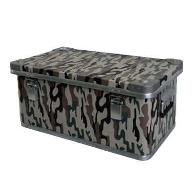 China Storage Box Crate Best-selling Camouflage Storage Box Aluminum Storage Box for sale