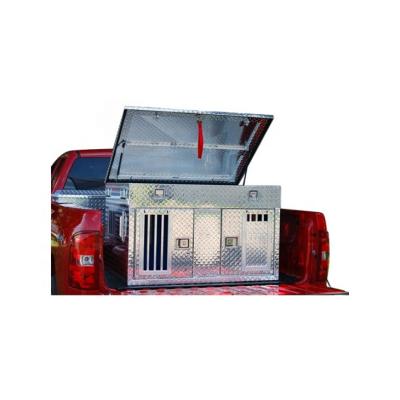 China Sustainable Aluminum Institutions Dog Transit Box For Truck for sale