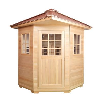 China High Quality Outdoor Computer Control Panel New Style Infrared Sauna Room for sale