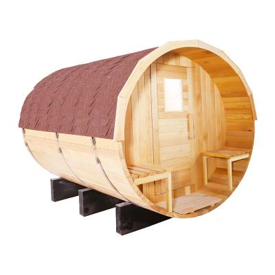 China Computer control panel Finland traditional hemlock /cedar outdoor sauna room for sale for sale