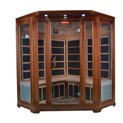 China Computer Control Panel Far Infrared Sauna Room With Oxygen Ionizer for sale