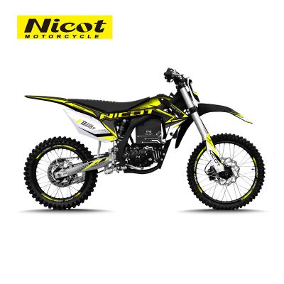 China PP Plastic+Steel Chassis Nicot eBeast Motorcycle 12kw Sport Electric Motorcycle Dirt Bike Dirt Bike For Racing for sale