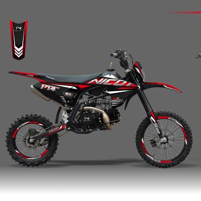 China High Quality PP Plastic+Steel Chassis Nicot PT150-4 150cc Offroad Motocross Pit Bike Dirt Bike Motorcycle For Sale for sale