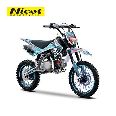 China PP Plastic+Steel Chassis Mini Motocross Gas Moto Fast Off-Road Motorcycles Pit Bike 150cc Dirt Bike for sale