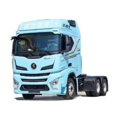 China Shaanxi Qi Delong X6000 4*2 6*6 6*4 371 375 CNG LNG Traction Truck with Transmission for sale